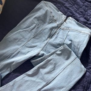 High Waist Flare Jean